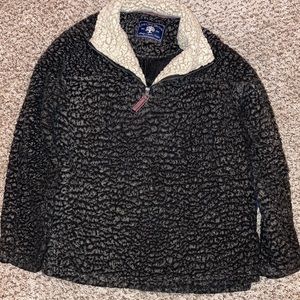 Live Oak Brand Sherpa Quarter Zip Pullover